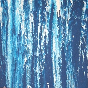 Coulures série 3 - acrylique sur papier - 22 x 22 cm - 2009